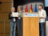 Glòria Tràfach en el lliurament del premi